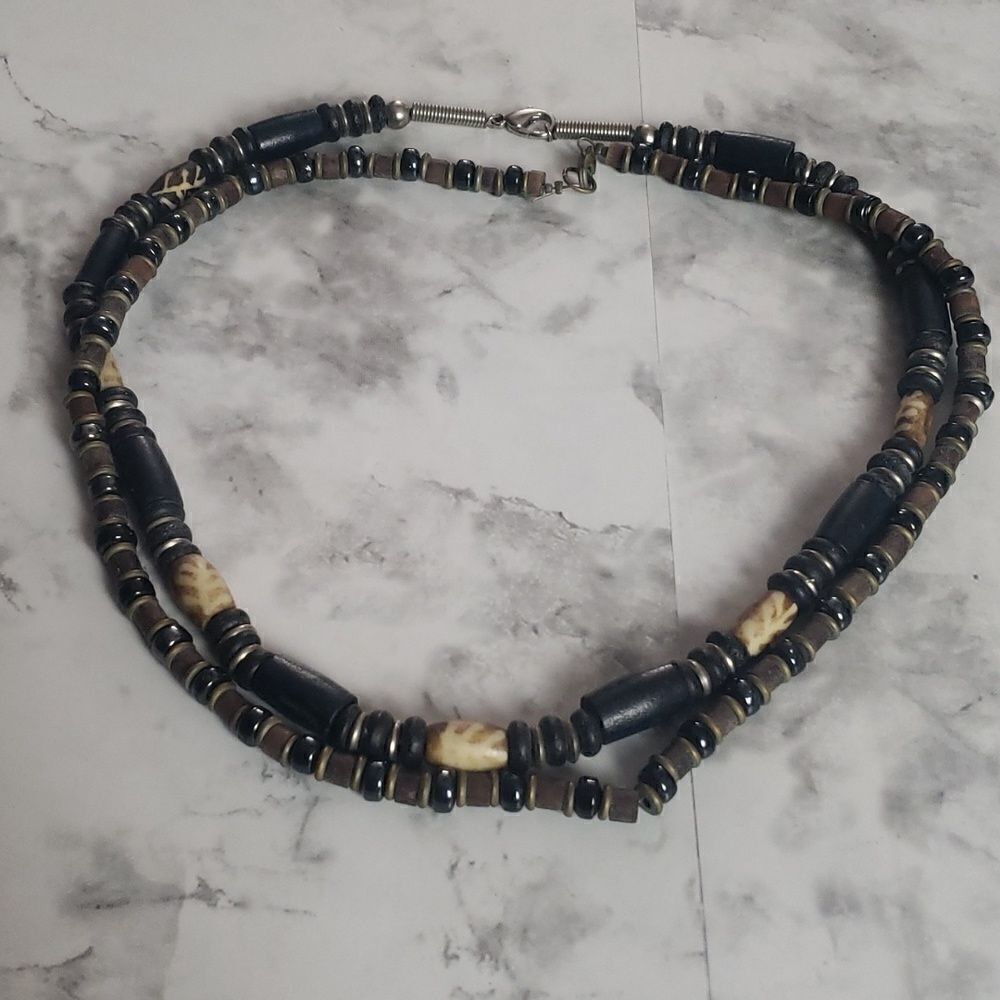Vintage Wooden Beach Necklaces‎